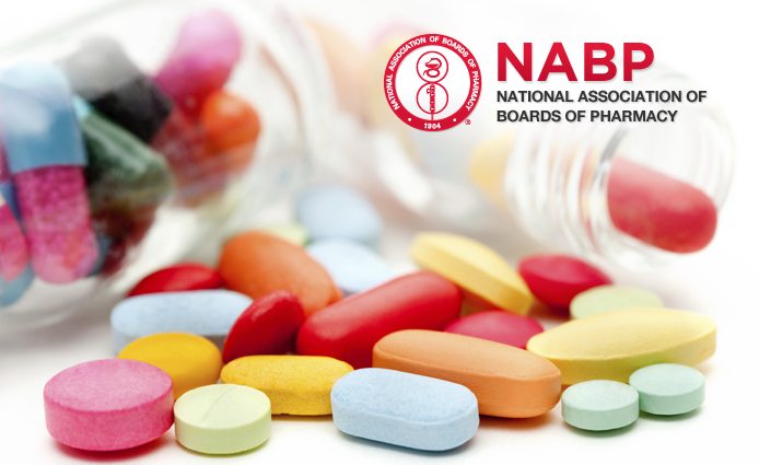 NABP Logo with Various Pills