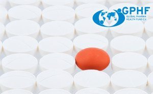 Global Pharma Health Fund with orange pill