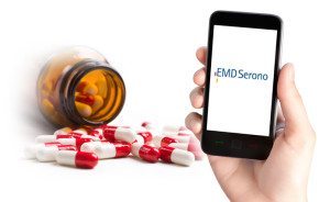 EMD Serono Phone App with Medicine