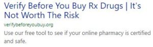 Verify Before You Buy Rx Drugs - Its Not Worth the Risk - verifybeforeyoubuy.org - Use our free tool to see if your online pharmacy is certified and safe